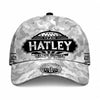 HATLEY TC01 HH79 Team Your Name Hat, Personalized Camo Baseball Cap, Custom Family Gift, Gift for Him Her