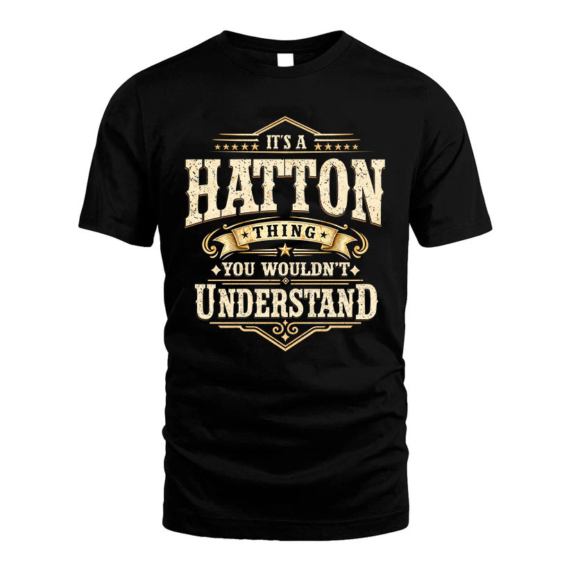 HATTON HH-F009–Personalized Name Quote Apparel “It’s an NAME Thing You Wouldn’t Understand”