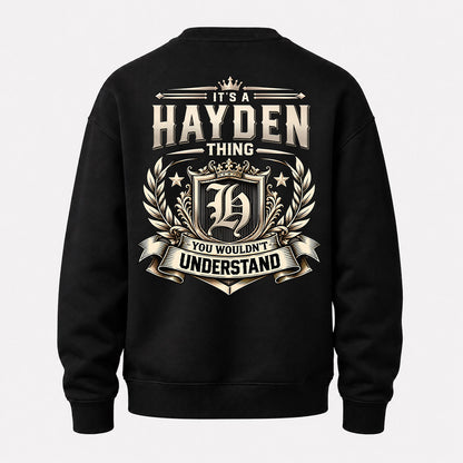 HAYDEN HH-F006 Thing Personalized Name T Shirt – You Wouldn’t Understand