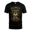 I Am Hayden, I May Not Be Perfect, But I Am Limited Edition – Personalized Skull T-Shirt