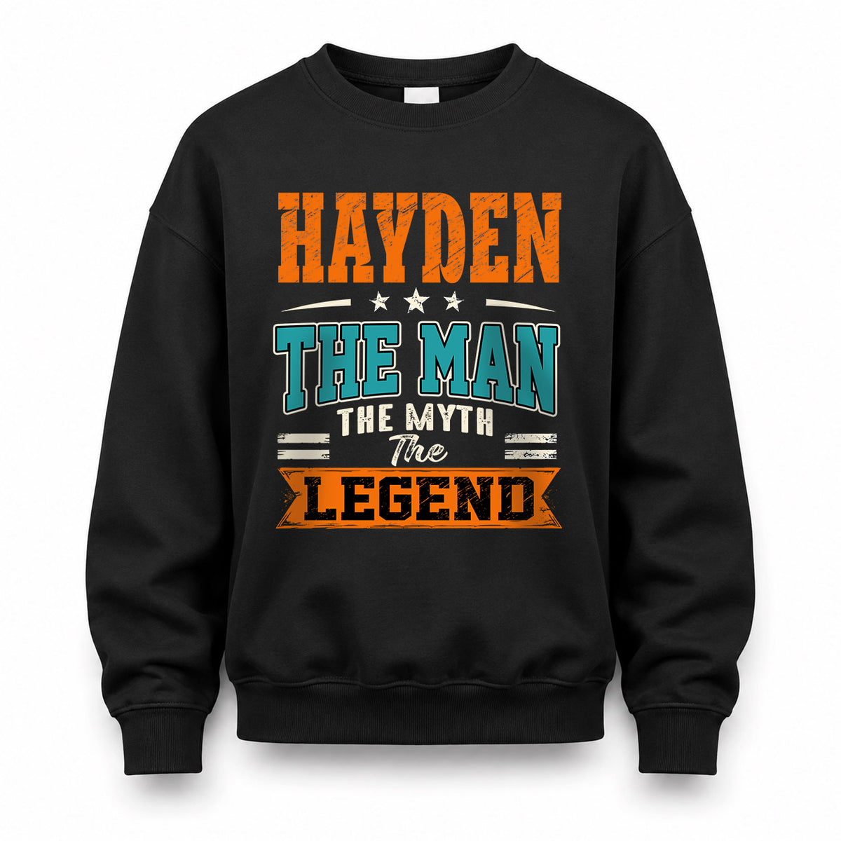 HAYDEN HH F007 The Man The Myth The Legend Personalized Shirt – Gift for Men