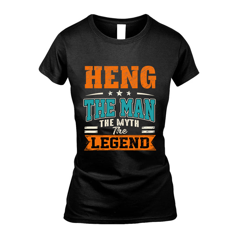 HENG HH F007 The Man The Myth The Legend Personalized Shirt – Gift for Men