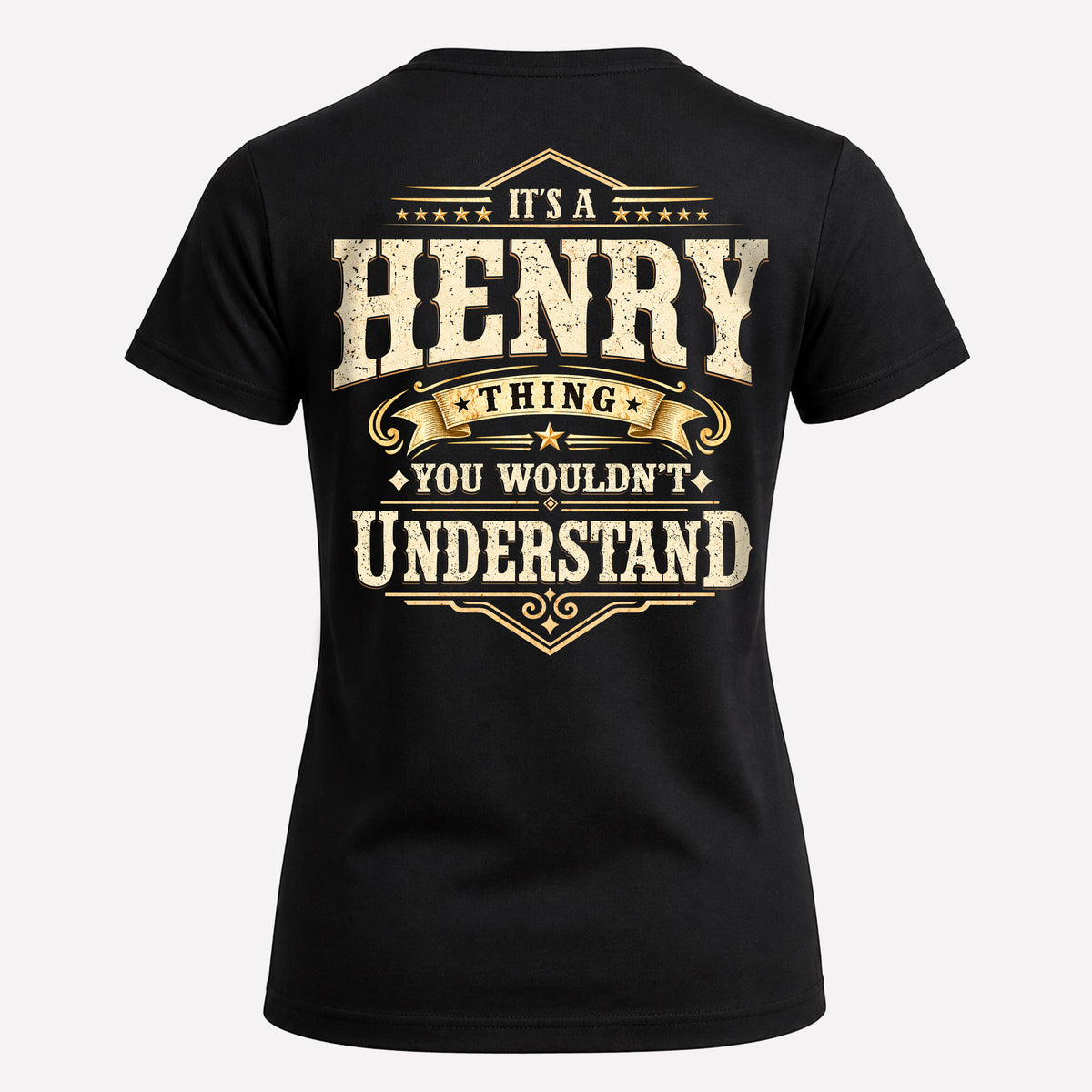 HENRY HH-F003–Personalized Name Quote Apparel “It’s an NAME Thing You Wouldn’t Understand”