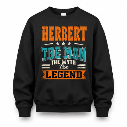 HERBERT HH F007 The Man The Myth The Legend Personalized Shirt – Gift for Men