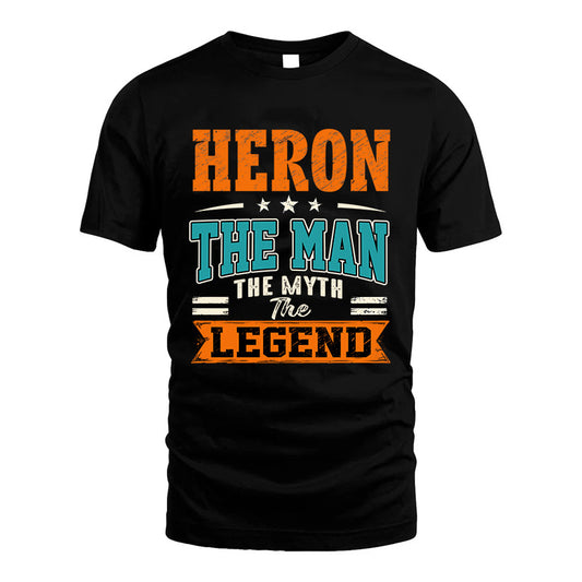 HERON HH F007 The Man The Myth The Legend Personalized Shirt – Gift for Men