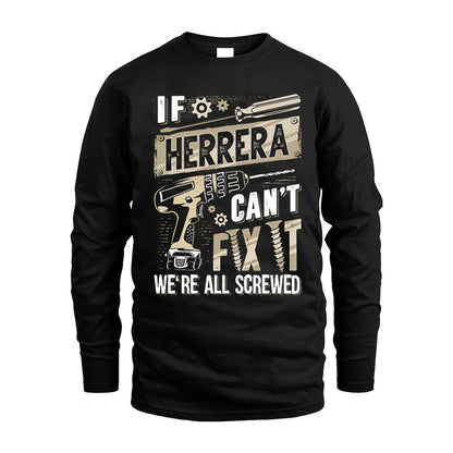HERRERA HH-F001 Can’t Fix It, We’re All Screwed – Personalized Handyman T-Shirt
