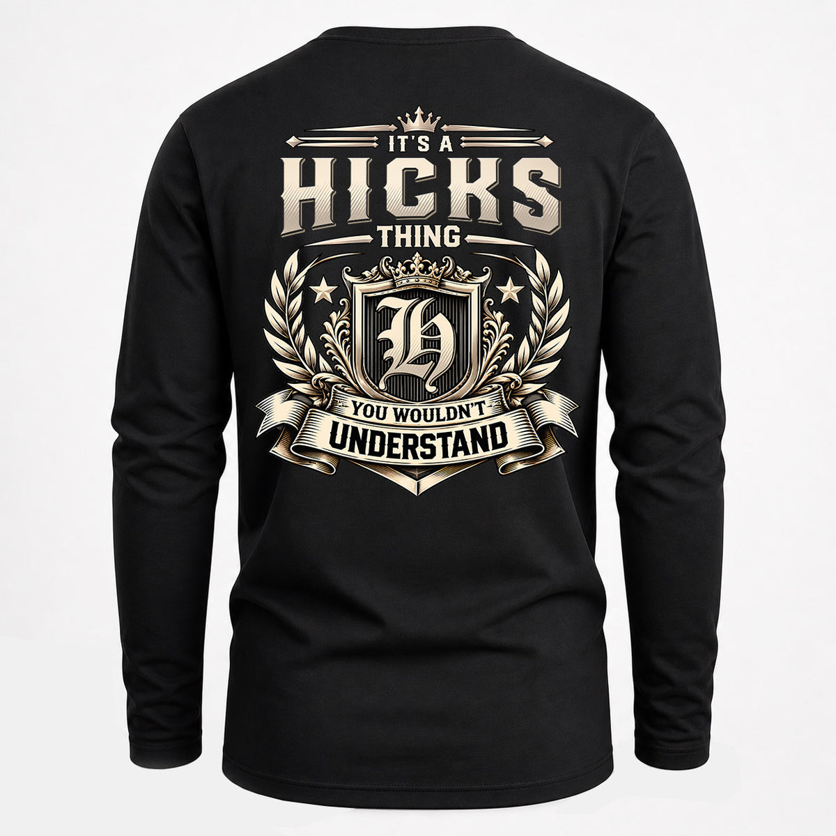 HICKS HH-F006 Thing Personalized Name T Shirt – You Wouldn’t Understand