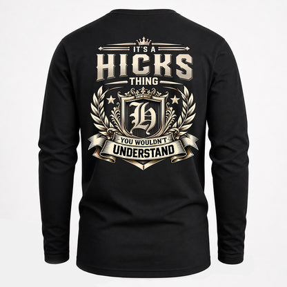 HICKS HH-F006 Thing Personalized Name T Shirt – You Wouldn’t Understand
