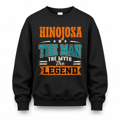 HINOJOSA HH F007 The Man The Myth The Legend Personalized Shirt – Gift for Men