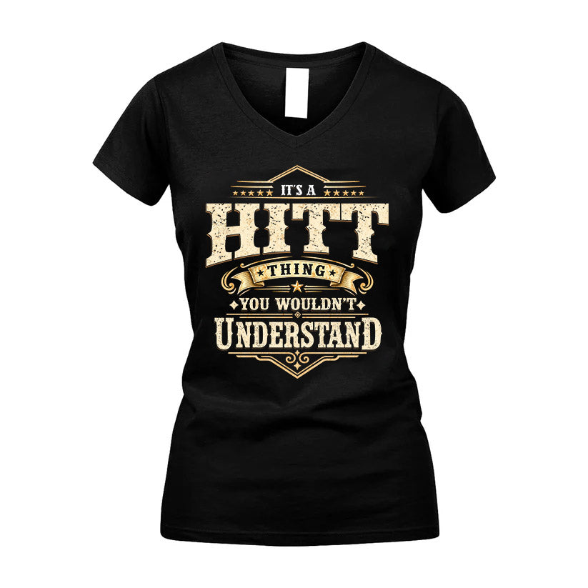 HITT HH-F009–Personalized Name Quote Apparel “It’s an NAME Thing You Wouldn’t Understand”