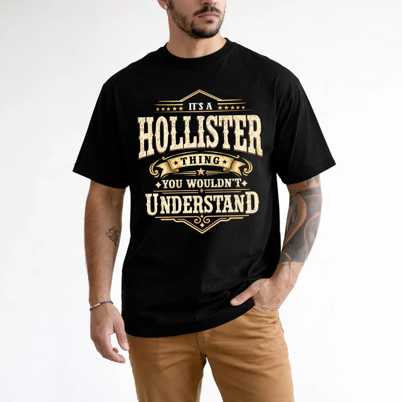 HOLLISTER HH-F009–Personalized Name Quote Apparel “It’s an NAME Thing You Wouldn’t Understand”