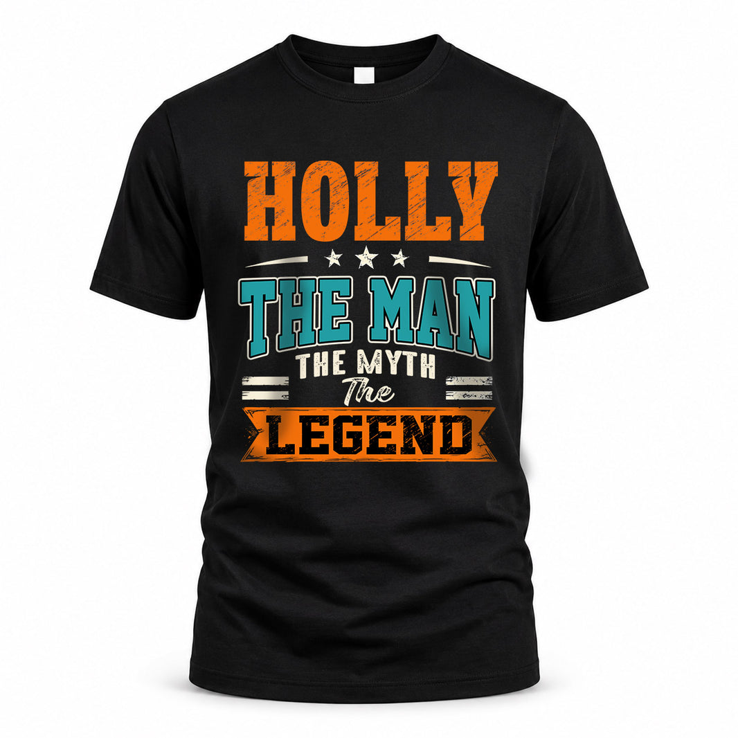HOLLY HH F007 The Man The Myth The Legend Personalized Shirt – Gift for Men