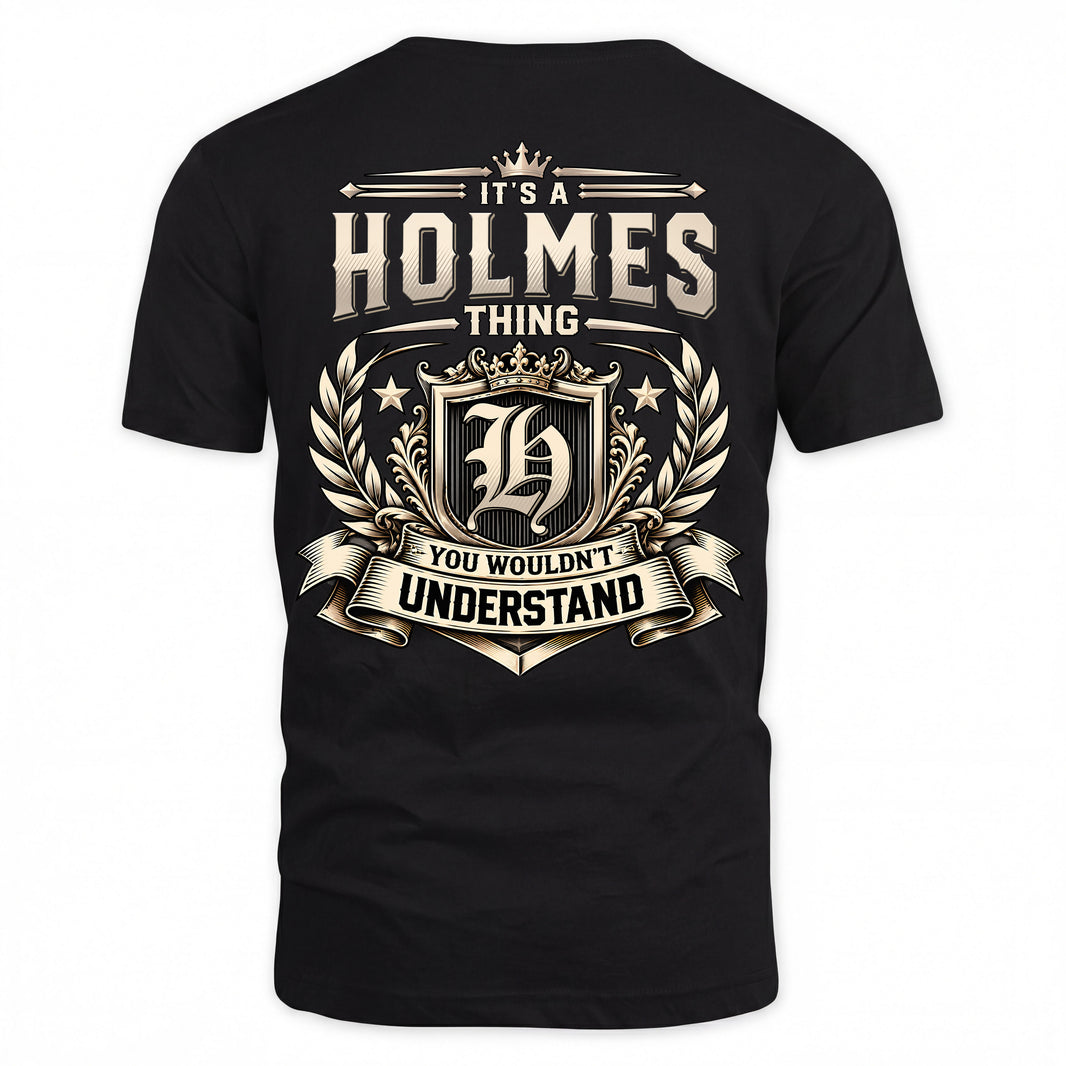 HOLMES HH-F006 Thing Personalized Name T Shirt – You Wouldn’t Understand