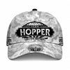 HOPPER TC01 HH79 Team Your Name Hat, Personalized Camo Baseball Cap, Custom Family Gift, Gift for Him Her