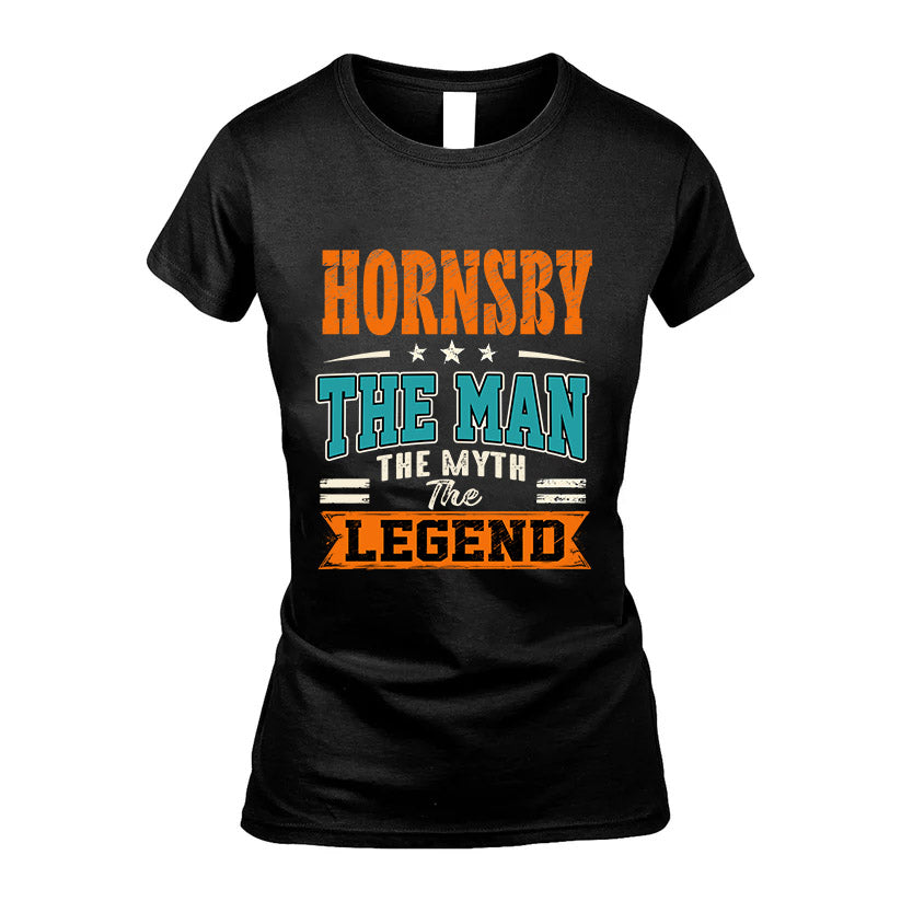 HORNSBY HH F007 The Man The Myth The Legend Personalized Shirt – Gift for Men