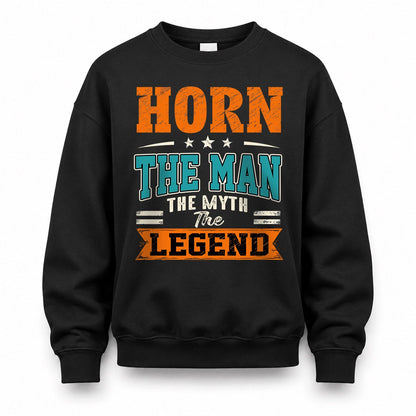 HORN HH F007 The Man The Myth The Legend Personalized Shirt – Gift for Men