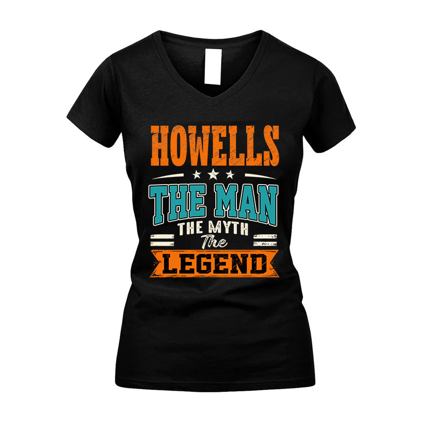 HOWELLS HH F007 The Man The Myth The Legend Personalized Shirt – Gift for Men