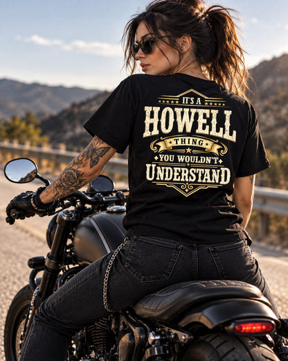 HOWELL HH-F003–Personalized Name Quote Apparel “It’s an NAME Thing You Wouldn’t Understand”