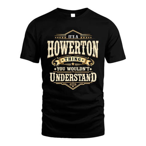 HOWERTON HH-F009–Personalized Name Quote Apparel “It’s an NAME Thing You Wouldn’t Understand”