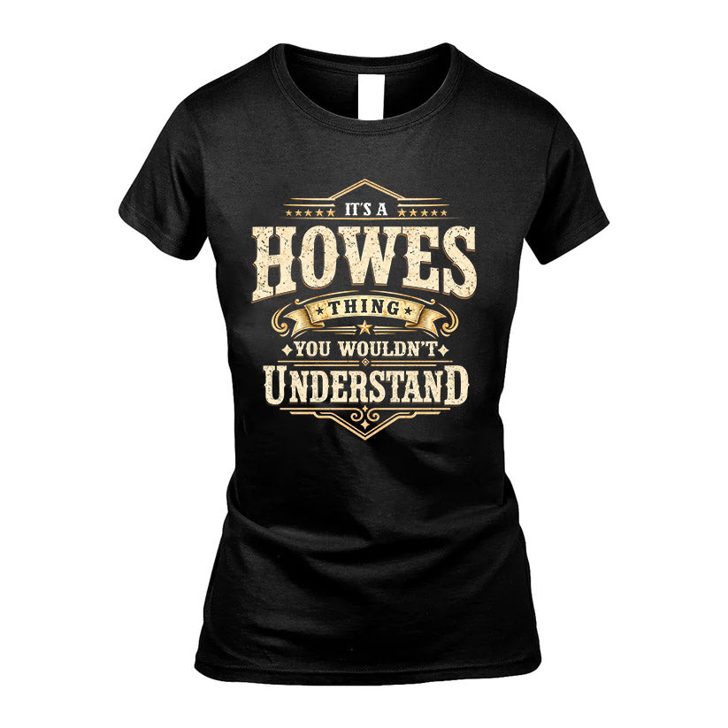 HOWES HH-F009–Personalized Name Quote Apparel “It’s an NAME Thing You Wouldn’t Understand”