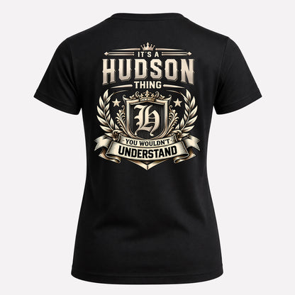 HUDSON HH-F006 Thing Personalized Name T Shirt – You Wouldn’t Understand