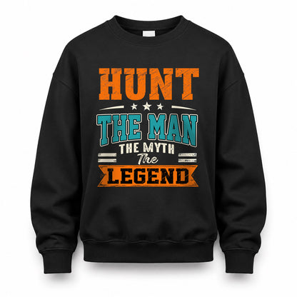 HUNT HH F007 The Man The Myth The Legend Personalized Shirt – Gift for Men