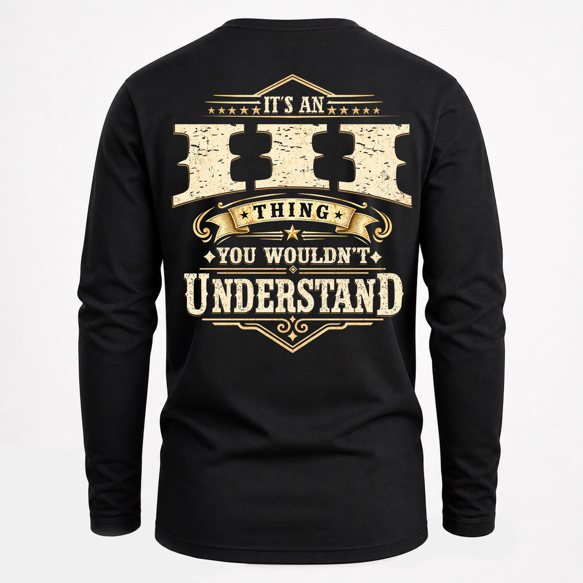 III HH-F003–Personalized Name Quote Apparel “It’s an NAME Thing You Wouldn’t Understand”