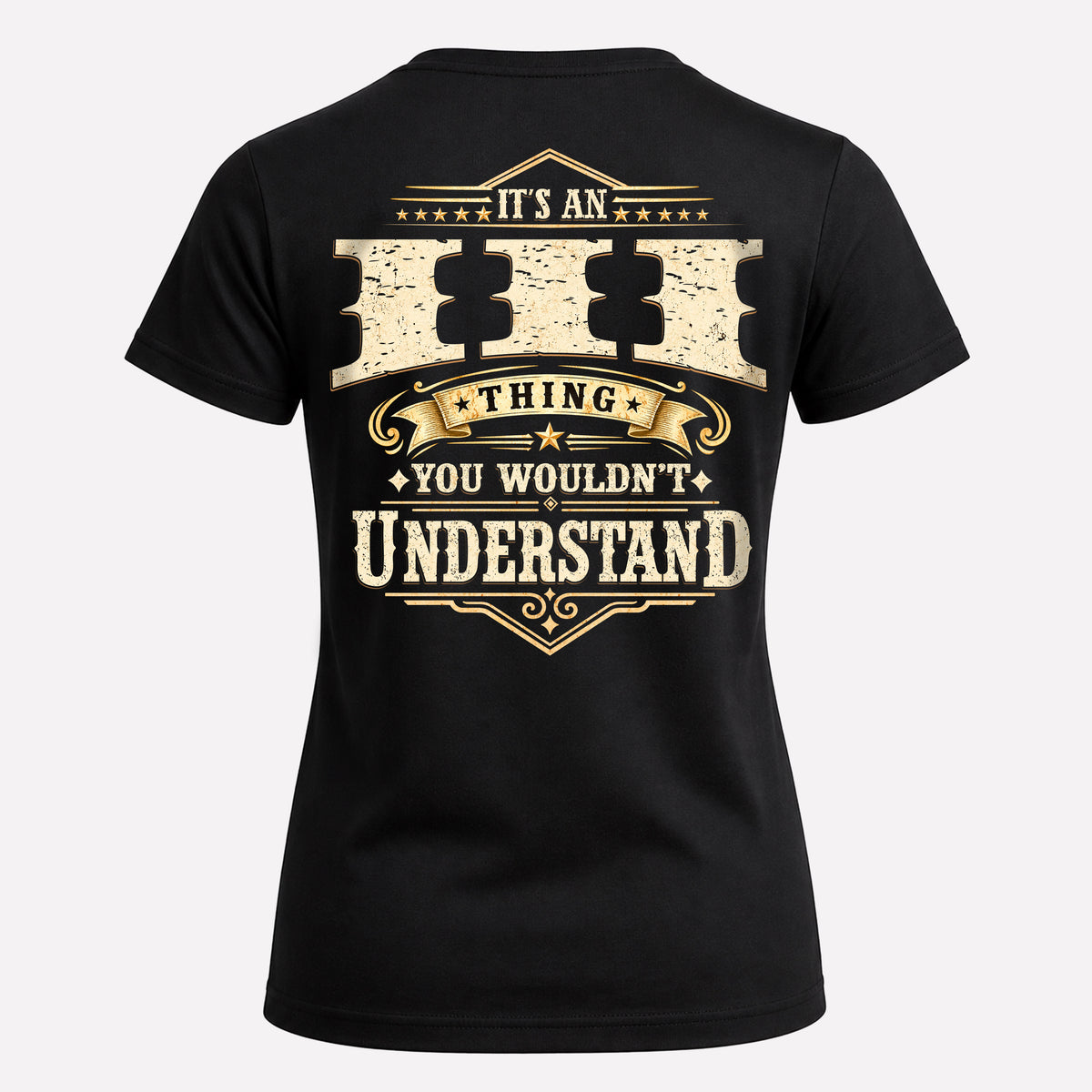 III HH-F003–Personalized Name Quote Apparel “It’s an NAME Thing You Wouldn’t Understand”