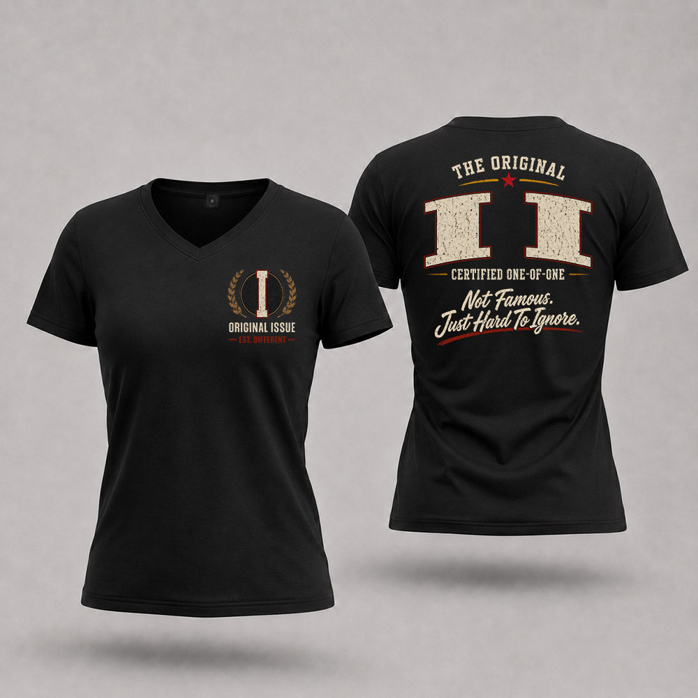 II W65-F6-168 – Personalized Original Issue Apparel “The Original NAME Certified One-of-One"