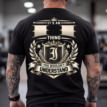 II HH-F006 Thing Personalized Name T Shirt – You Wouldn’t Understand