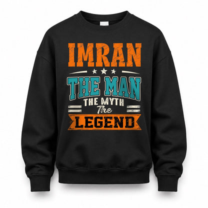 IMRAN HH F007 The Man The Myth The Legend Personalized Shirt – Gift for Men