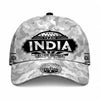 INDIA TC01 HH79 Team Your Name Hat, Personalized Camo Baseball Cap, Custom Family Gift, Gift for Him Her
