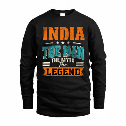 INDIA HH F007 The Man The Myth The Legend Personalized Shirt – Gift for Men