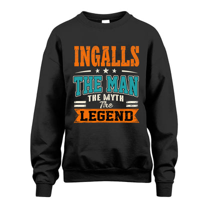 INGALLS HH F007 The Man The Myth The Legend Personalized Shirt – Gift for Men