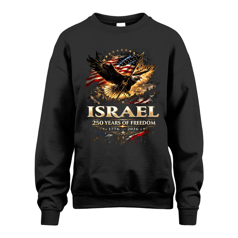 ISRAEL HH88-K250-103...250 Years Of Freedom 1776-2026