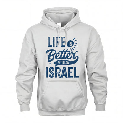 ISRAEL HH88-K2–Personalized Name Quote T-Shirt Life Is Better With Unisex Gift