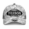 IVERSON TC01 HH79 Team Your Name Hat, Personalized Camo Baseball Cap, Custom Family Gift, Gift for Him Her