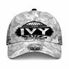 IVY TC01 HH79 Team Your Name Hat, Personalized Camo Baseball Cap, Custom Family Gift, Gift for Him Her