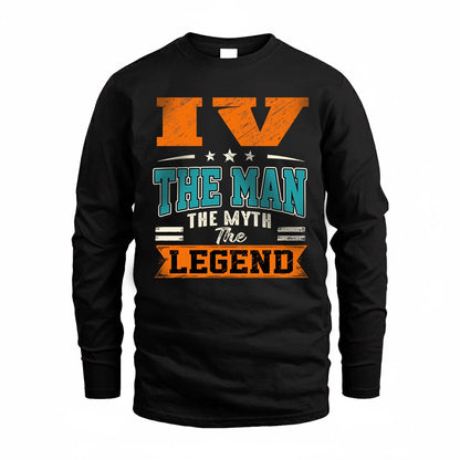 IV HH F007 The Man The Myth The Legend Personalized Shirt – Gift for Men