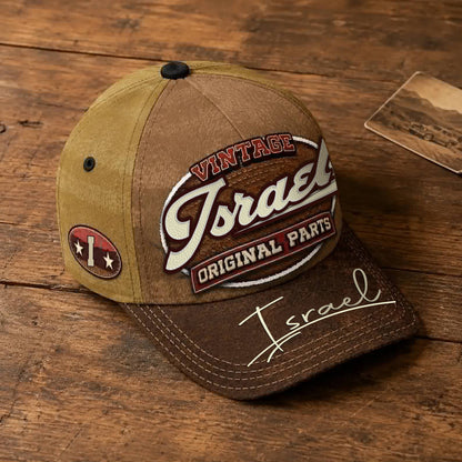 ISRAEL TC02 HH79  Personalized Name Baseball Cap, Vintage Retro Hat, Custom Gift for Him & Her