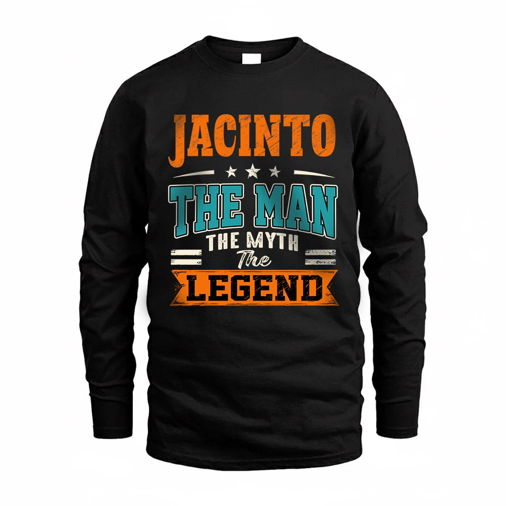 JACINTO HH F007 The Man The Myth The Legend Personalized Shirt – Gift for Men