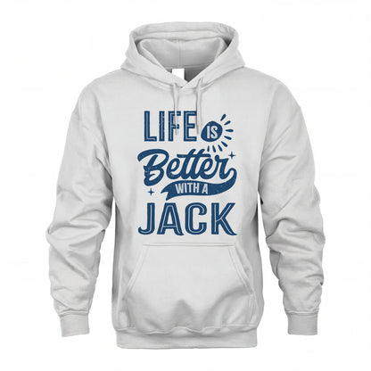 JACK HH88-K2–Personalized Name Quote T-Shirt Life Is Better With Unisex Gift