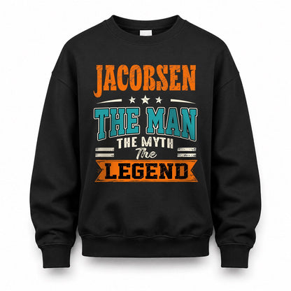 JACOBSEN HH F007 The Man The Myth The Legend Personalized Shirt – Gift for Men