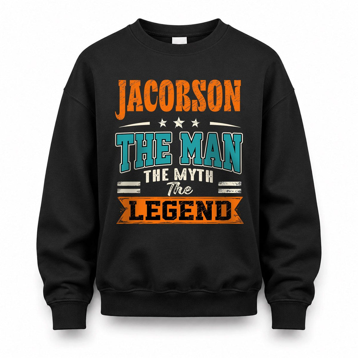 JACOBSON HH F007 The Man The Myth The Legend Personalized Shirt – Gift for Men