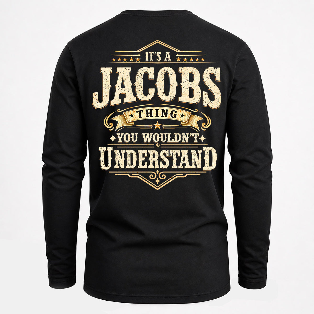 JACOBS HH-F003–Personalized Name Quote Apparel “It’s an NAME Thing You Wouldn’t Understand”