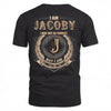 JACOBY 2K-101–Personalized Name Quote Apparel “I Am NAME May Not Be Perfect But I Am Limited Edition”