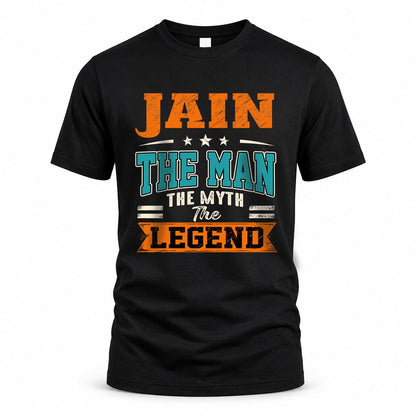 JAIN HH F007 The Man The Myth The Legend Personalized Shirt – Gift for Men