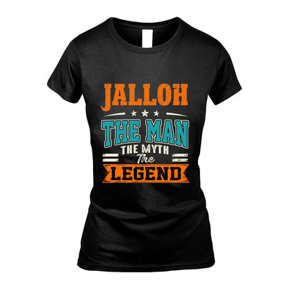 JALLOH HH F007 The Man The Myth The Legend Personalized Shirt – Gift for Men