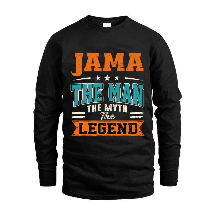 JAMA HH F007 The Man The Myth The Legend Personalized Shirt – Gift for Men
