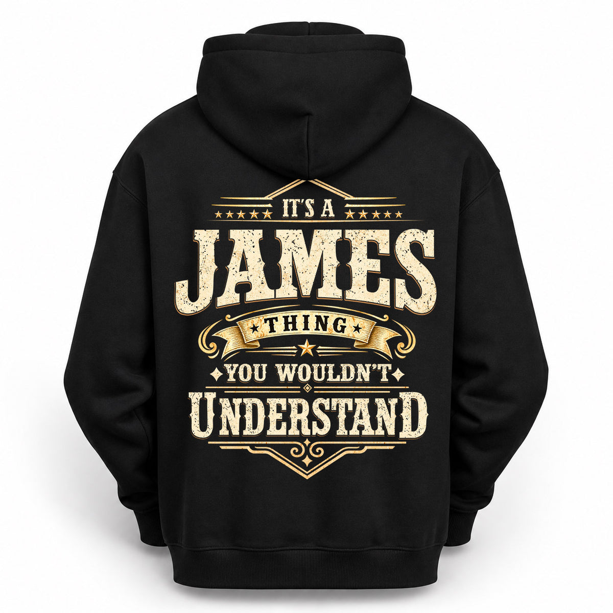JAMES HH-F003–Personalized Name Quote Apparel “It’s an NAME Thing You Wouldn’t Understand”